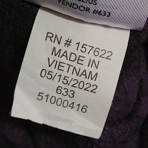 Eddie Bauer Pants Womens Size 10 Purple Pull On Fleece Lined Outdoor Gorpcore - Picture 6 of 8